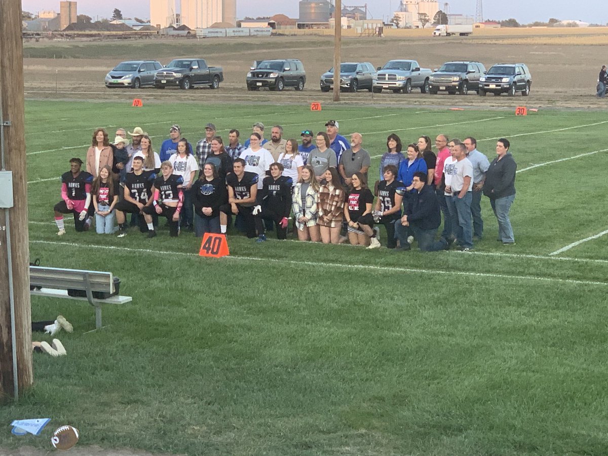 It’s Senior Night at Wheatland High School. Thunderhawk Country is proud of you all! GO THAWKS!!