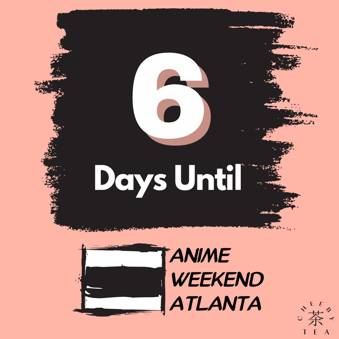 cheebytea's tweet photo. We are very excited for our first year at @awacon !!
What are YOU most excited to see at AWA this year?
We can't wait to see you there!!!
#animeweekendatlanta #animeweekendatlanta2022
#anime #tea #animetea #bingeworthytea #hype #conhype #cheeby #cheebytea #vibes https://t.co/Vy6k3Z8lUl