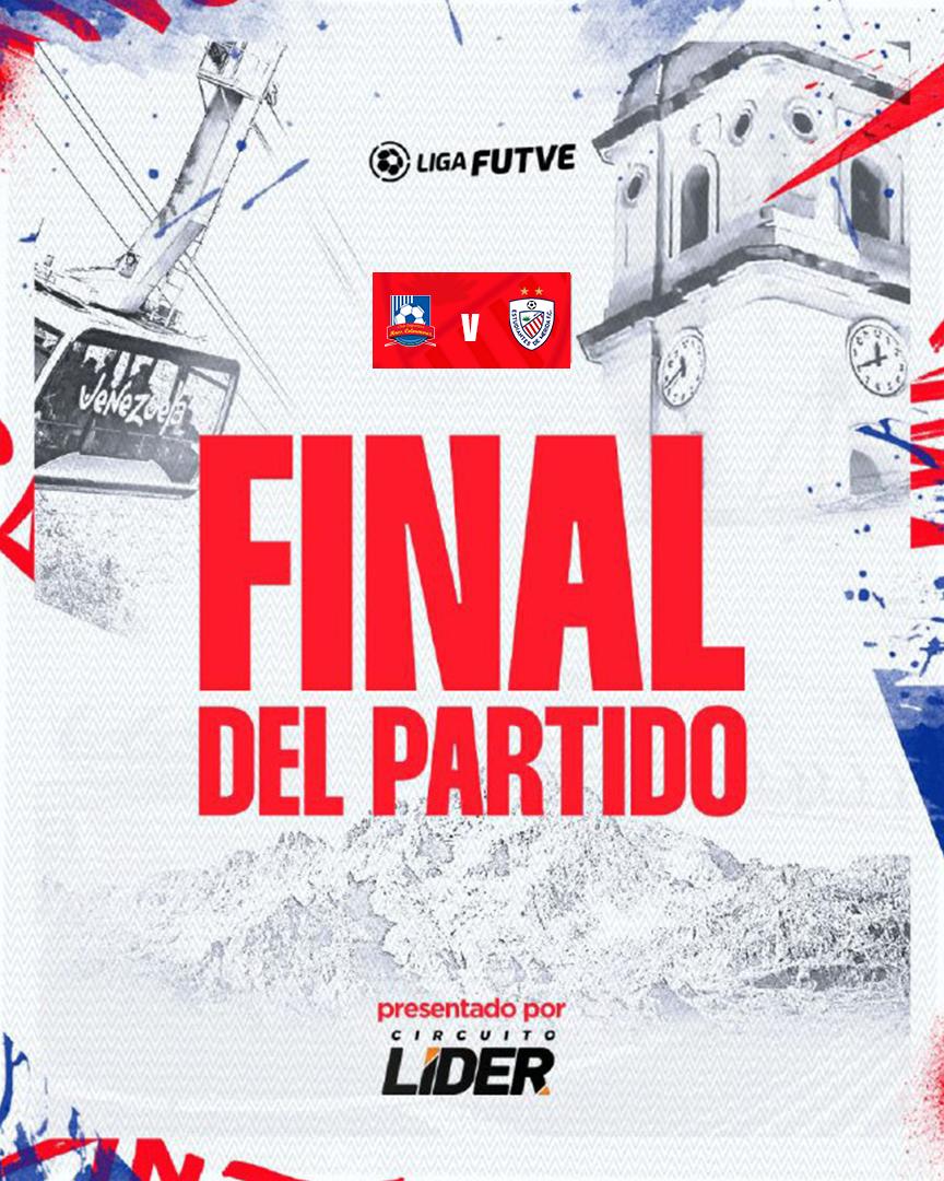 EstudiantesMEFC's tweet photo. #VenezuelaEsFUTVE #LigaFUTVE⚽🔴⚪
🚩#J6 #FaseFinalB
🎙️¡Final del partido! ¡GRACIAS POR TODO FAMILIA ROJIBLANCA! 👏👏👏👏
@HnosColmenarez 2️⃣-5️⃣ @EstudiantesMEFC
#2Colores1Historia 🔴⚪️
#ElDecanoDeVenezuela ☝🏻 https://t.co/xe6ABvJZmr