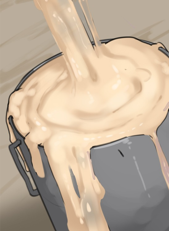 ¿No irán a dejar que todo esto se desperdicie, verdad? Papi lo preparó con mucho cariño.