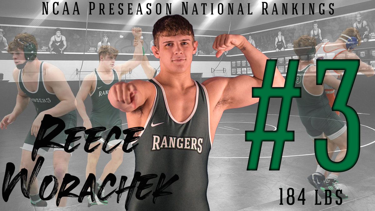 RangerAthletics's tweet photo. The Preseason Rankings are here and @PsideWrestling has several near the top of the national polls! #DefendTheDen https://t.co/7ZGNxiIVC5