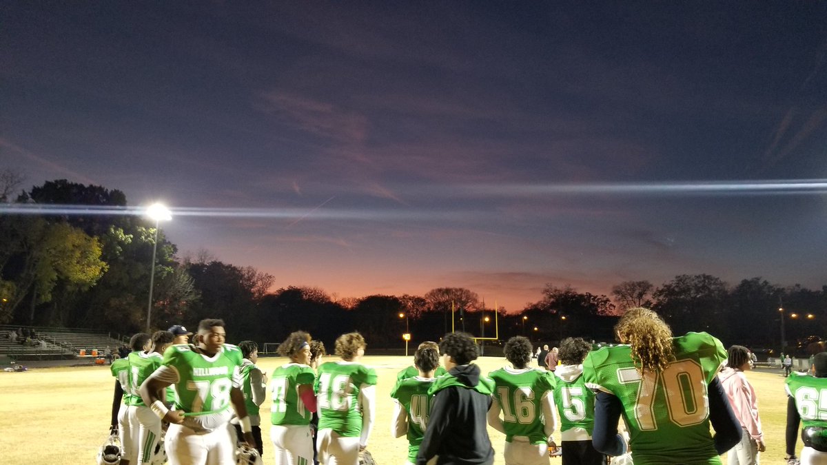 Beautiful night for football