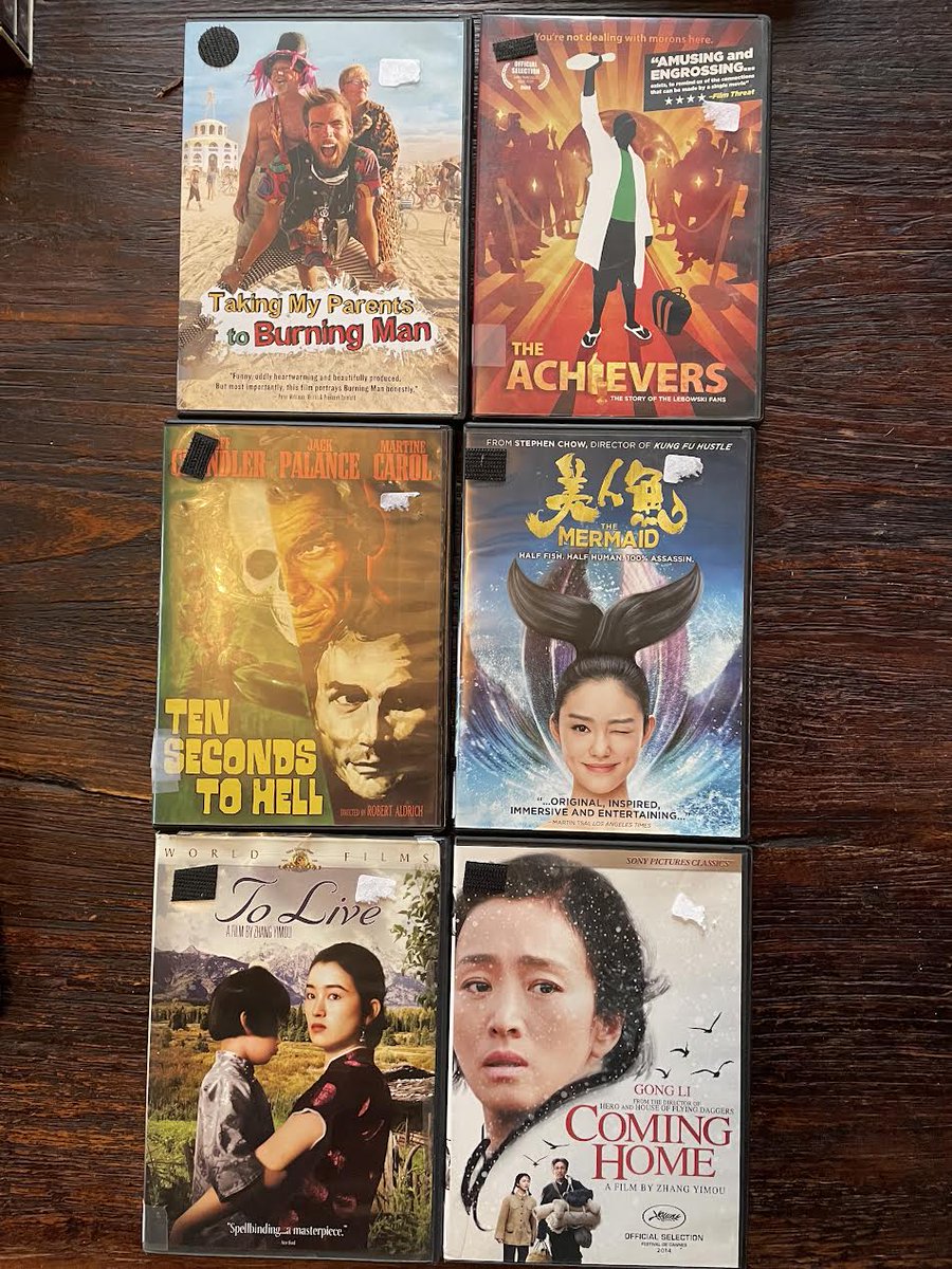 BlackDogVideo's tweet photo. Just added these and a pile more previously loved DVDs and Blu Rays to the website. Only one copy of each so get up on that!
https://t.co/UjVKWALnsJ
#movies #previouslyviewed #moviecollection #Vancouver https://t.co/qMeCAE0oWf