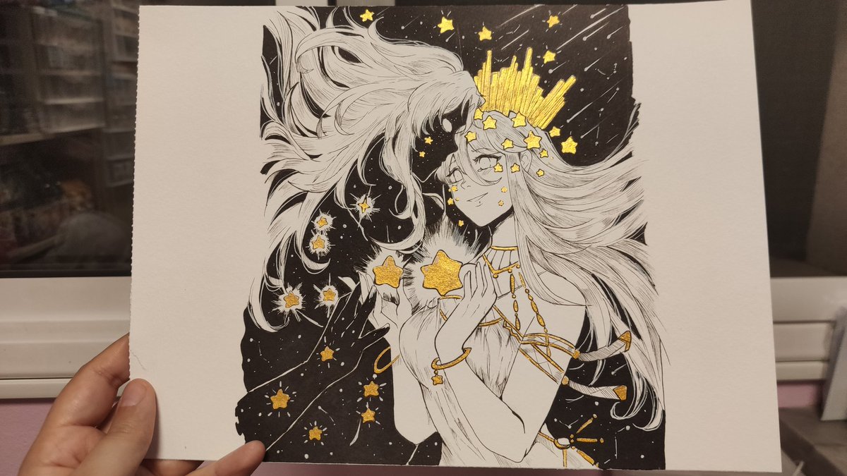 「Por si dudais aqui esta hecha la foto en」|🌟yami11arts🌙 # AA14 Salón manga Alicanteのイラスト