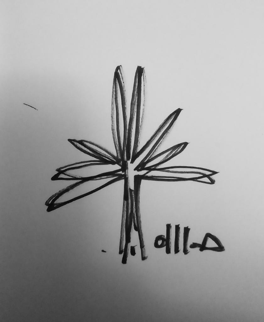 JamesAbellArt's tweet photo. #draweveryday #everyday " #lleaf " #pen on paper #traditional #drawing #art #abstract #fast #line #seasons #autumn  #strange #minimal  #mystery #symbols #sciencefiction #art #sketch https://t.co/vGBK3eZ1Jr