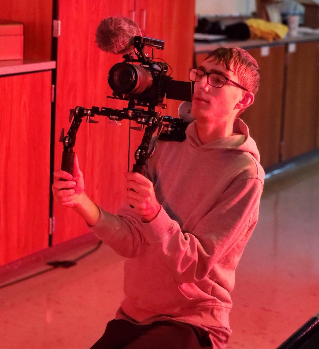 wildcattv's tweet photo. 💀 ScreamFest 💀

The 2022 Short Horror Film Challenge brought out the best filmmakers of Dallastown.  
•50 VPC members participated 
•10 Teams
•5 Hours 
•10 for 10 on deadline 
•Lots of Spooktacular Fun

#wcattv #studentfilmmakers https://t.co/CYxrikAlwx