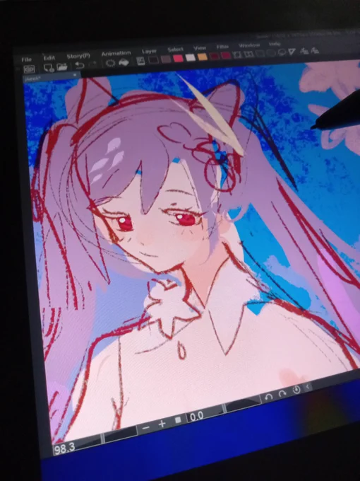 It's been 2 weeks since I've been able to draw digitally,, but it feels like it's been months  