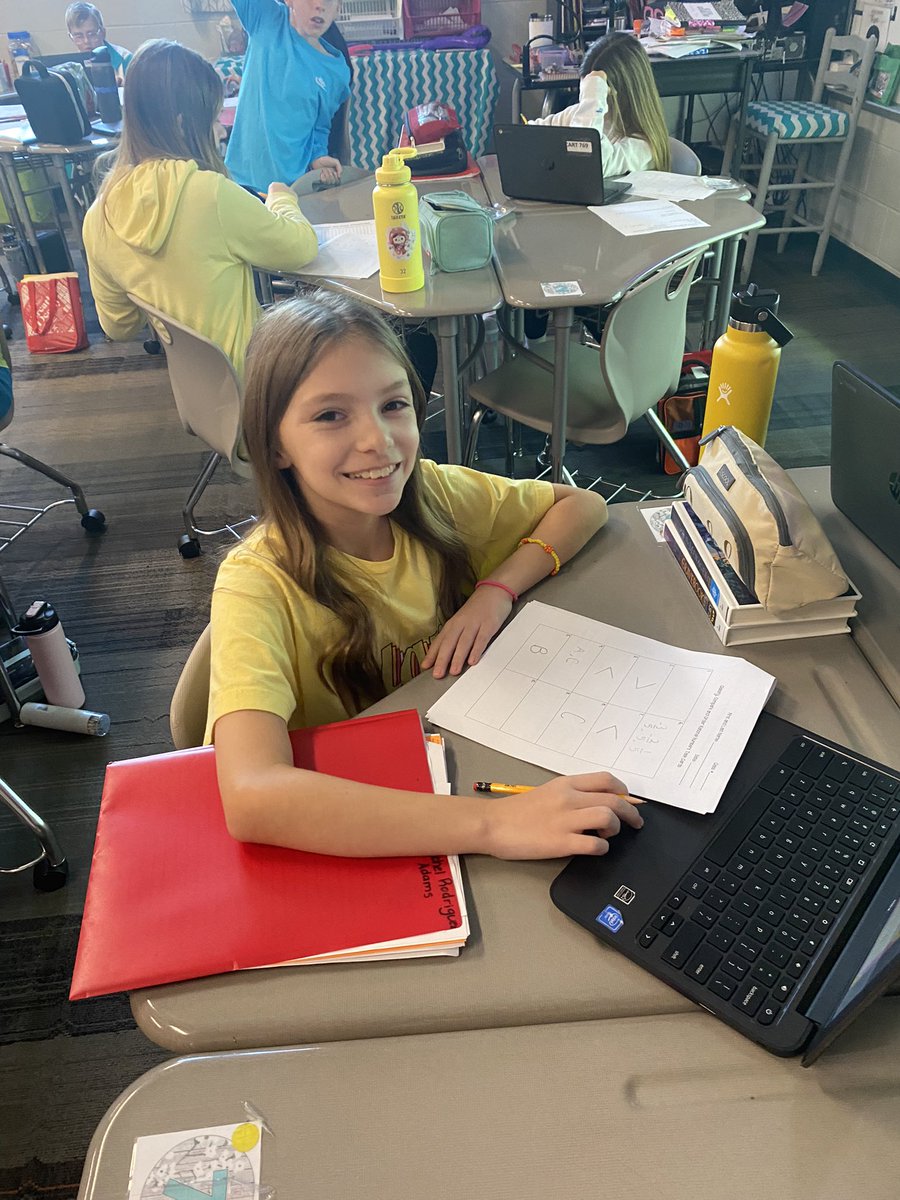 Mrs_Adams_Math's tweet photo. These gnarly kiddos made today ROCK! #ClarkConnects #RockYourSchool #GetYourTeachOn https://t.co/dV9Slb81wa