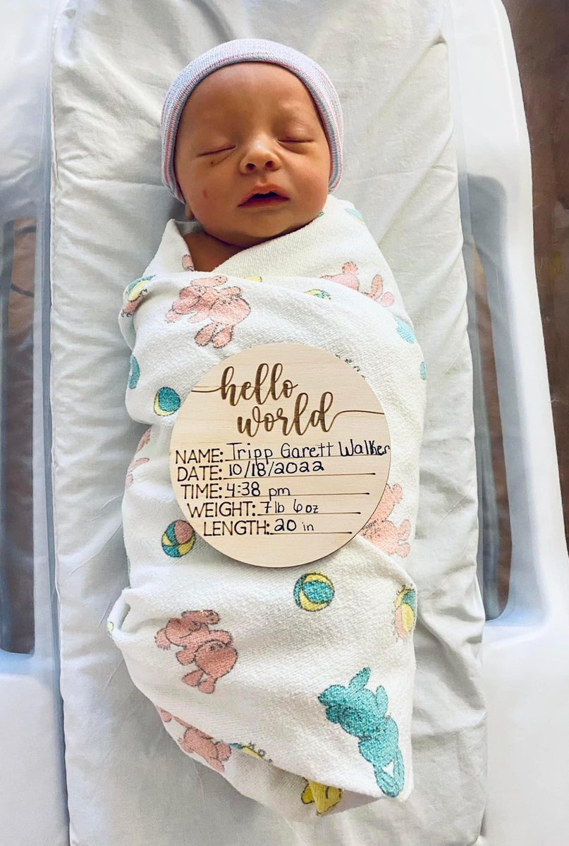 CoachWalker25's tweet photo. Newest member of our little family joined us the other day! I’m beyond excited for this journey and can’t wait to watch what this little man grows to become! https://t.co/gPj5uRnRwP