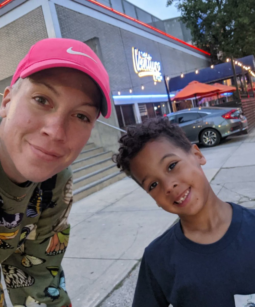 JuliaLipscombe's tweet photo. He's six today. And I couldn't be happier to be his mom. #IndianaGeorge #OctobersVeryOwn https://t.co/LPbKzvbH3X