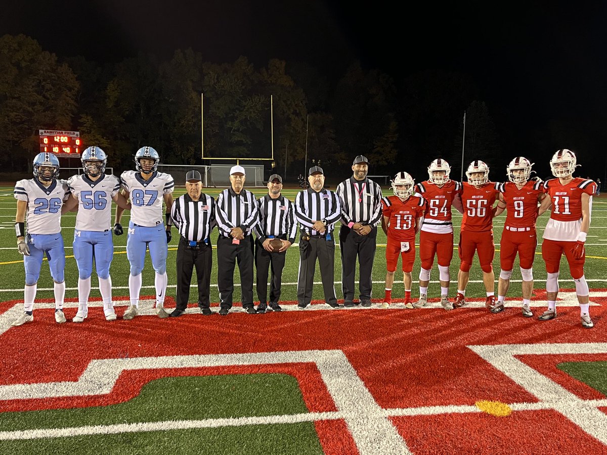 Thank you officials! ⁦@MIAA033⁩ ⁦@NFHS_Org⁩ ⁦@MedfieldAD⁩