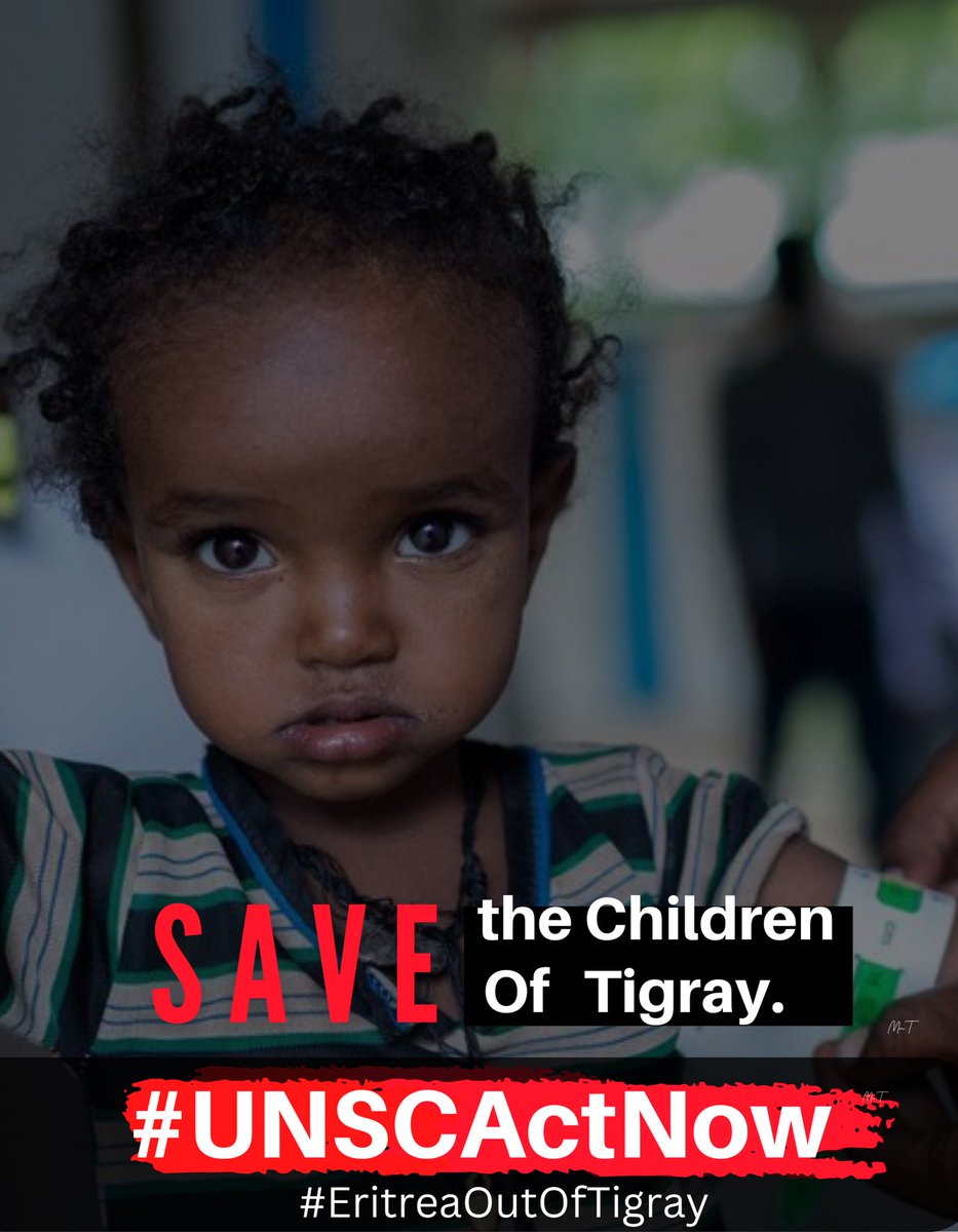 Kulu@UNSCActNow !?
 How many more children will have to die before the IC Harrowing reports recorded of war crimes in Tigray & before you Act ?
@KenyaMissionUN @UKUN_NewYork @Niger_ONU 
@franceonu @AOC @Ilhan @VP @StateDeptSpox @POTUS @USUN #EritreaOutOfTigray #StopWarOnTigrayl