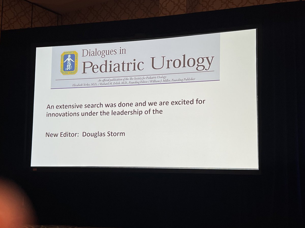 Congratulations to our own <a href="/storm_doug/">Doug Storm</a> for being appointed the new editor at Dialogues in Pediatric Urology! We can’t wait to see what exciting changes he has in store! <a href="/AmerUrological/">Amer. Urol. Assn.</a> <a href="/SPU_Urology/">SPU_Urology</a> <a href="/UIowa_urology/">University of Iowa Urology</a> <a href="/IowaMedicalSoc/">Iowa Medical Society</a>