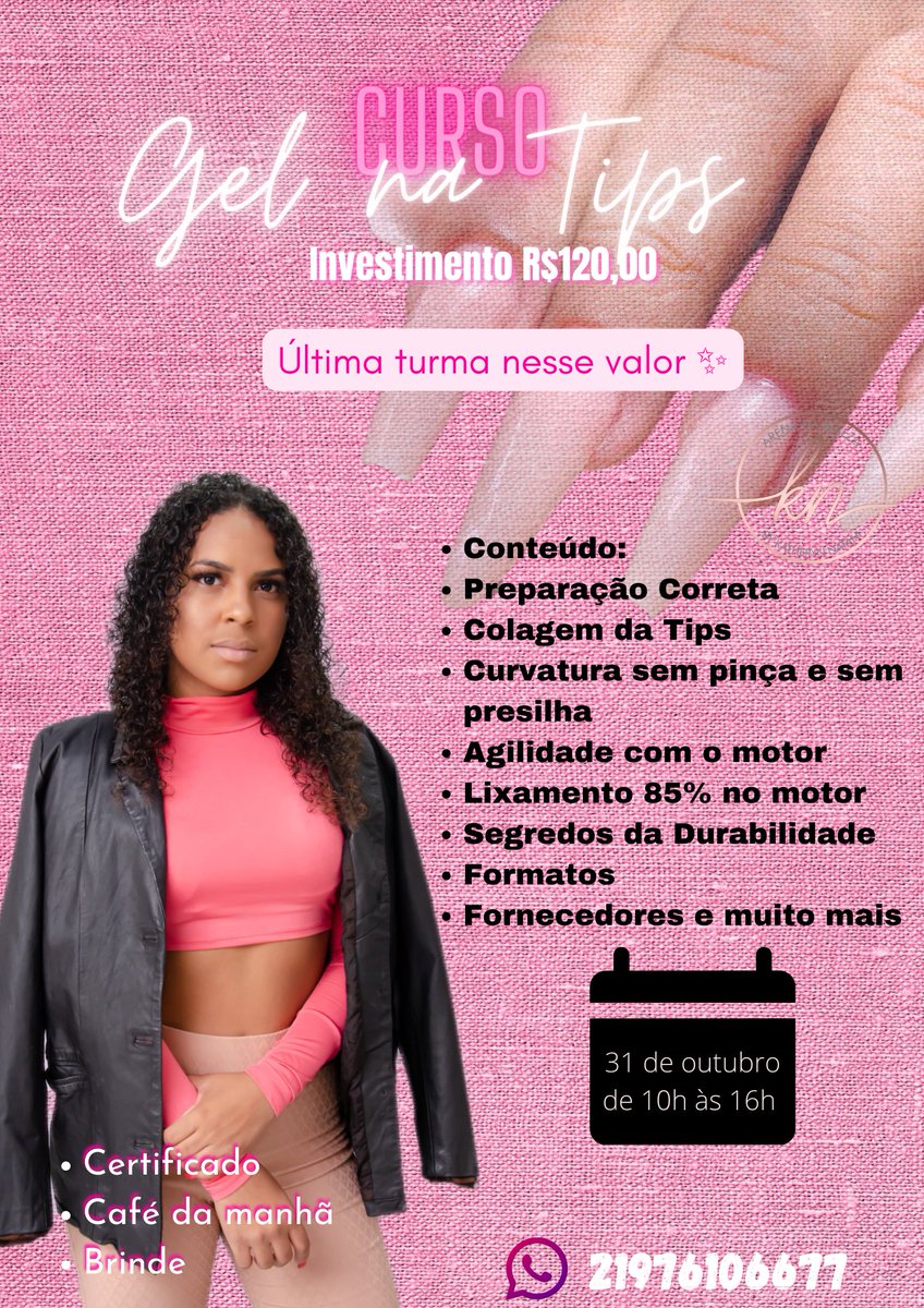 Belezaarena's tweet photo. ⚠️ Atenção 🔉🔈
Tem dificuldade com pinça e presilha?Demorar mais de 2h em alongamento?

Eu tenho a solução que vai de ajudar a reduzir seu tempo em mesa
✨ Último turma nesse valor ✨
Iniciante e Aperfeiçoamento 
Incluso:
Café da manhã
Certificado 
21 976106677 https://t.co/HG9ormK3Ti
