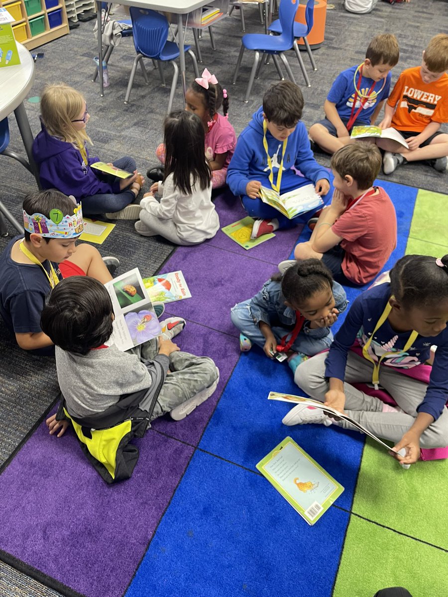 kinderwithmrsa's tweet photo. We had a fun week at Lowery! Firefighters visited our school to talk to us about fire safety. Later in the week the first graders celebrated their hard work by reading to us. #loweryproud #cfisdspirit https://t.co/X6zbOsZSSd