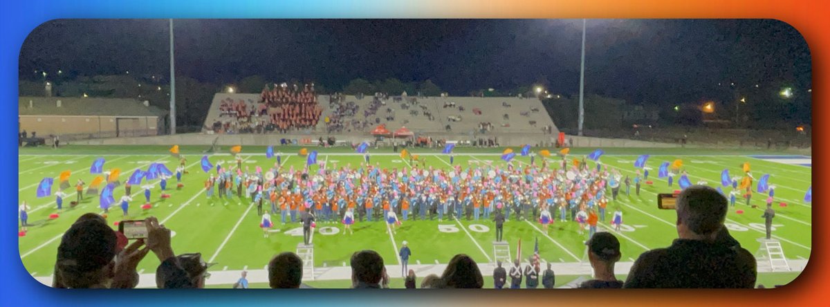 Test Flight Night 2022! LMS 7th &amp; 8th grade band and guard joins JCHS for over 380 performers on the field together!
🧡🖤🦁🎶🏴✈️🤍💙
#ProudToBeAJet #GoLions #TestFlight2022