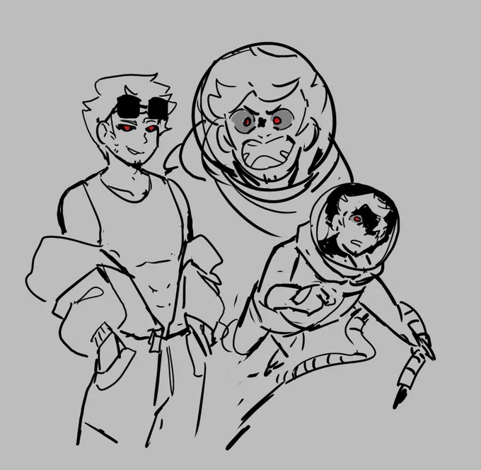 some doodles of dave from unda's ywdmp fic that i posted on priv but have now decided to throw on here!-[#homestuck #home22tuck] 