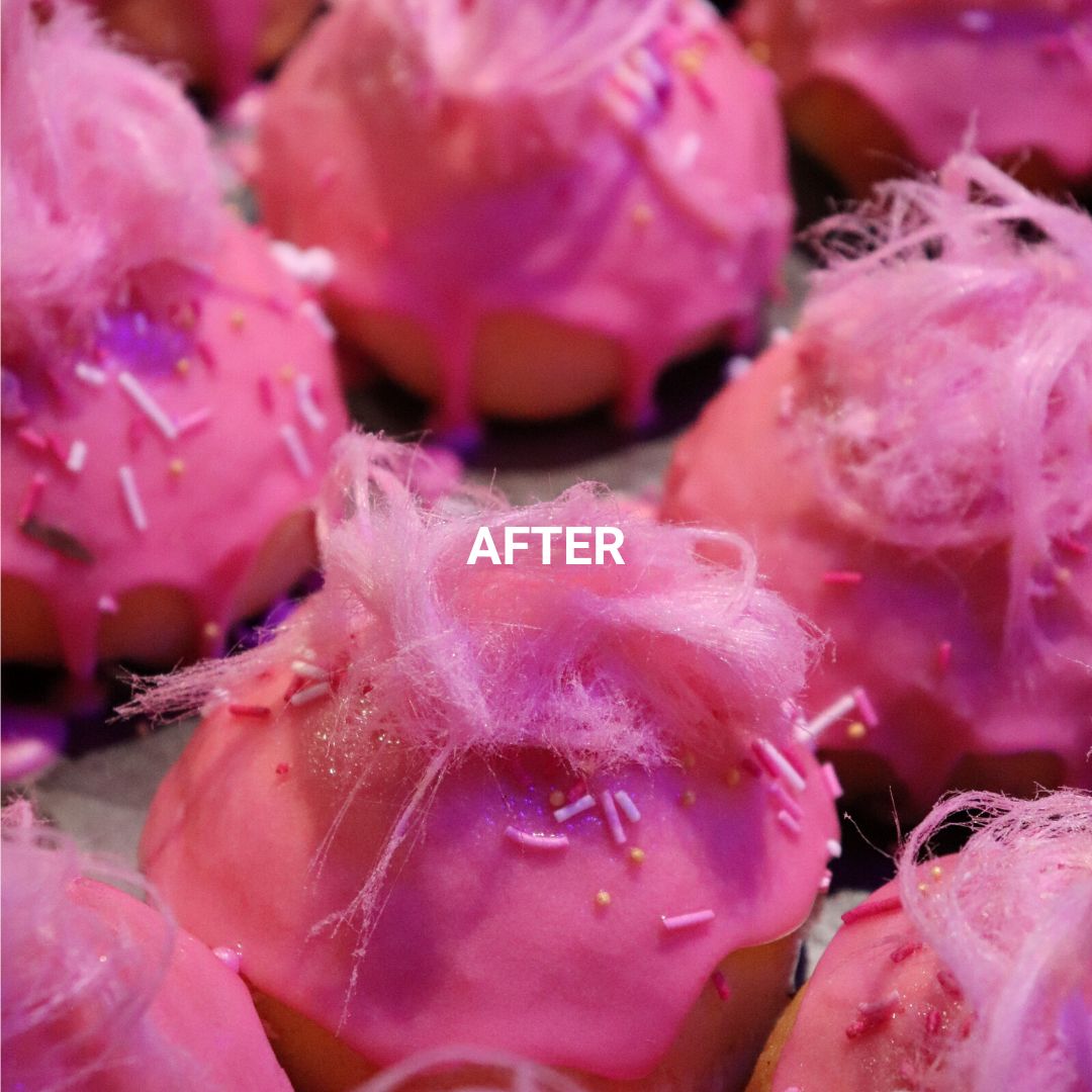 drumplings's tweet photo. Peep the BTS before &amp; after pics of our Cinnamon Apple custard Baked Bao’s with rose icing &amp; rose fairy floss. These are Limited Edition &amp; just $5.50. Grab one when you’re out &amp; about this weekend! We’re open till 10pm

#melbournetodo #asianfoodmelbourne #eatingmelbourne https://t.co/8gb9qBDw7U