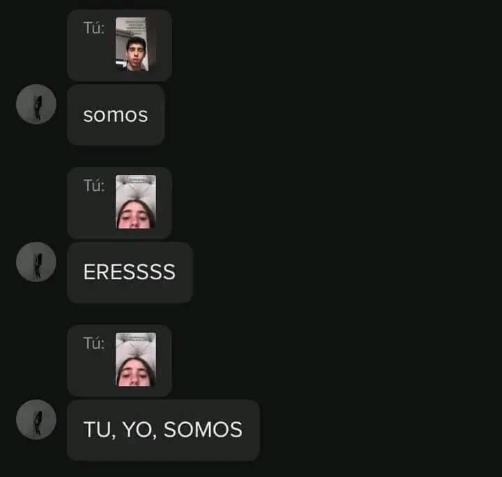 yo respondiendo los tiktoks q me manda mi amix: