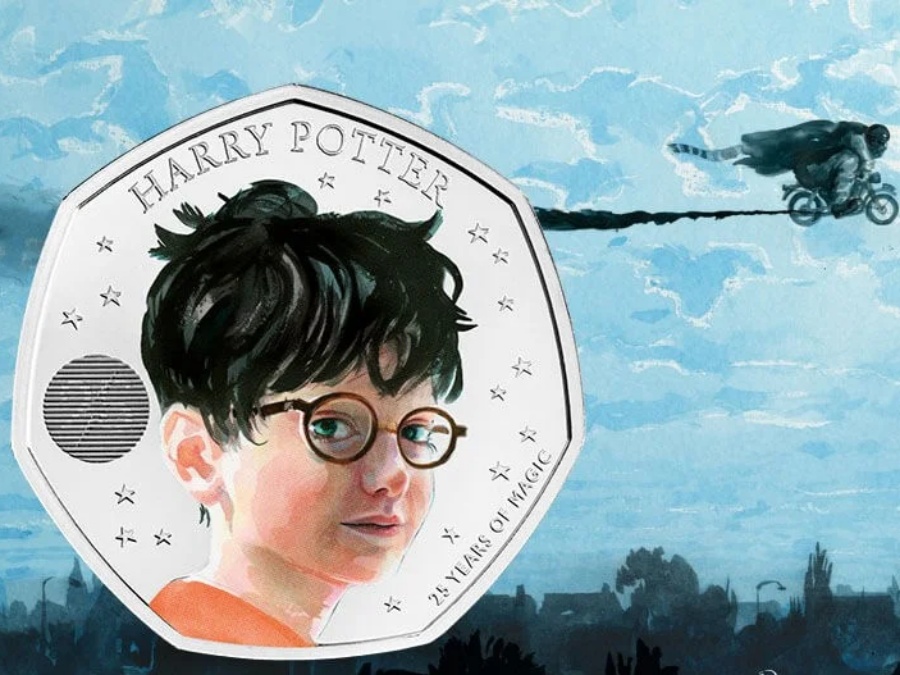 Harry Potter aparecerá en monedas de Reino Unido bit.ly/3Dl2gvR