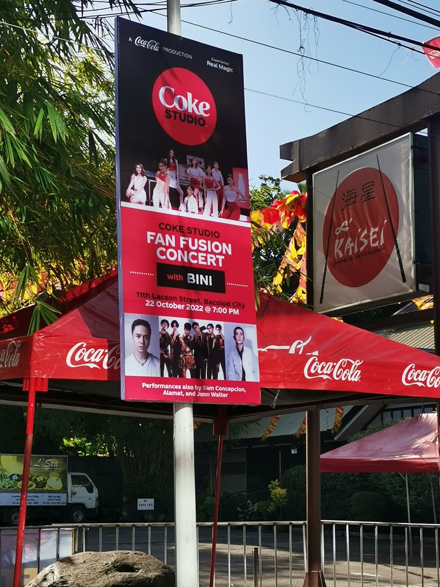 globALAMAT's tweet photo. Tonight is it! It is surely going to be kasmala time with @BINI_ph for the Coke Studio x @tugatogph fusion event. #MasskaraFestival2022
Catch you later!

ALAMAT INVADES MASSKARA
#ALAMATxCokeStudio #ALAMATatBacolodCity #D6ALAMATPasulong
@Official_ALAMAT https://t.co/L5cUirN7xW