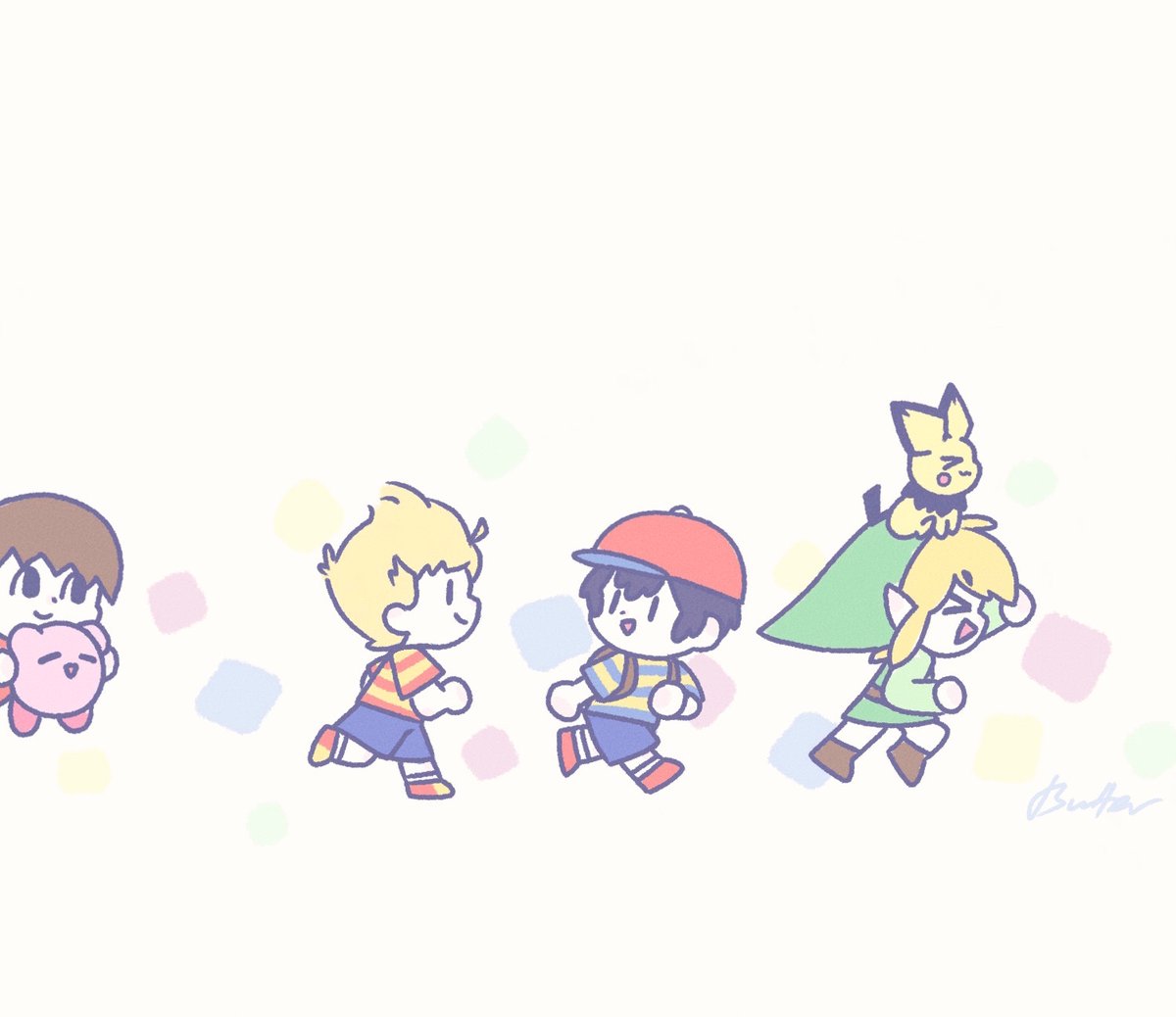 ButterTh2's tweet photo. As cute as always (*¯︶¯*)

Realized this pic was back in Children’s day and I forgot to put it here... Anyway, the innocence of you forever! Not just in 1st June

#SmashUltimate https://t.co/GWWmahp77Z