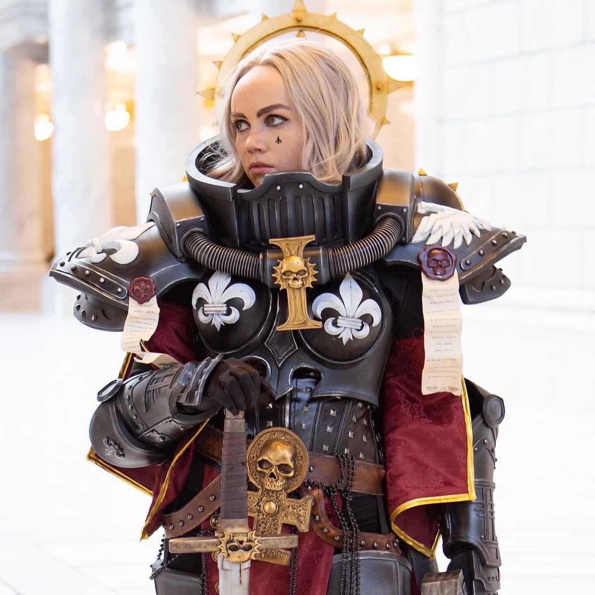 PigtailsPower's tweet photo. ⚜️May the God Emperor watch you⚜️ #warhammer40k https://t.co/X3JPn1bqlA