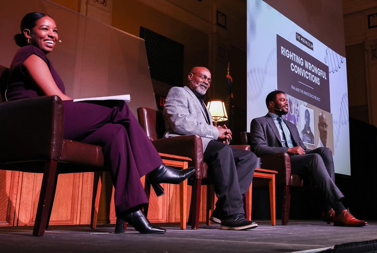 SMAlvaranga's tweet photo. Anderson spent 15 years in prison and four years on parole. He was exonerated by DNA testing in 2001. His spirit shines bright and his presence is truly a gift. Thank you to everyone who showed up and out for him last night. https://t.co/N9YY2dCrOt