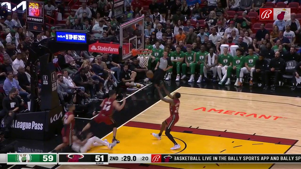 Bally Sports Sun: HEAT on Twitter: "HERRO WITH THE BLOCK @MiamiHEAT |  #HEATCulture https://t.co/z26v2ASPaQ" / Twitter