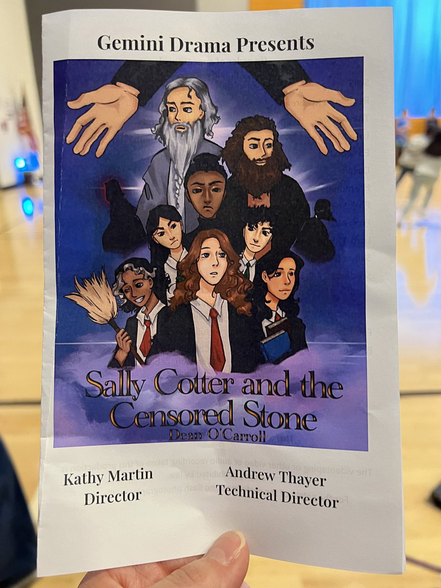 Awesome job <a href="/D63Gemini/">Gemini School</a> Mustangs! We are loving the play - our favorite was the Quidditch scene ❤️😂