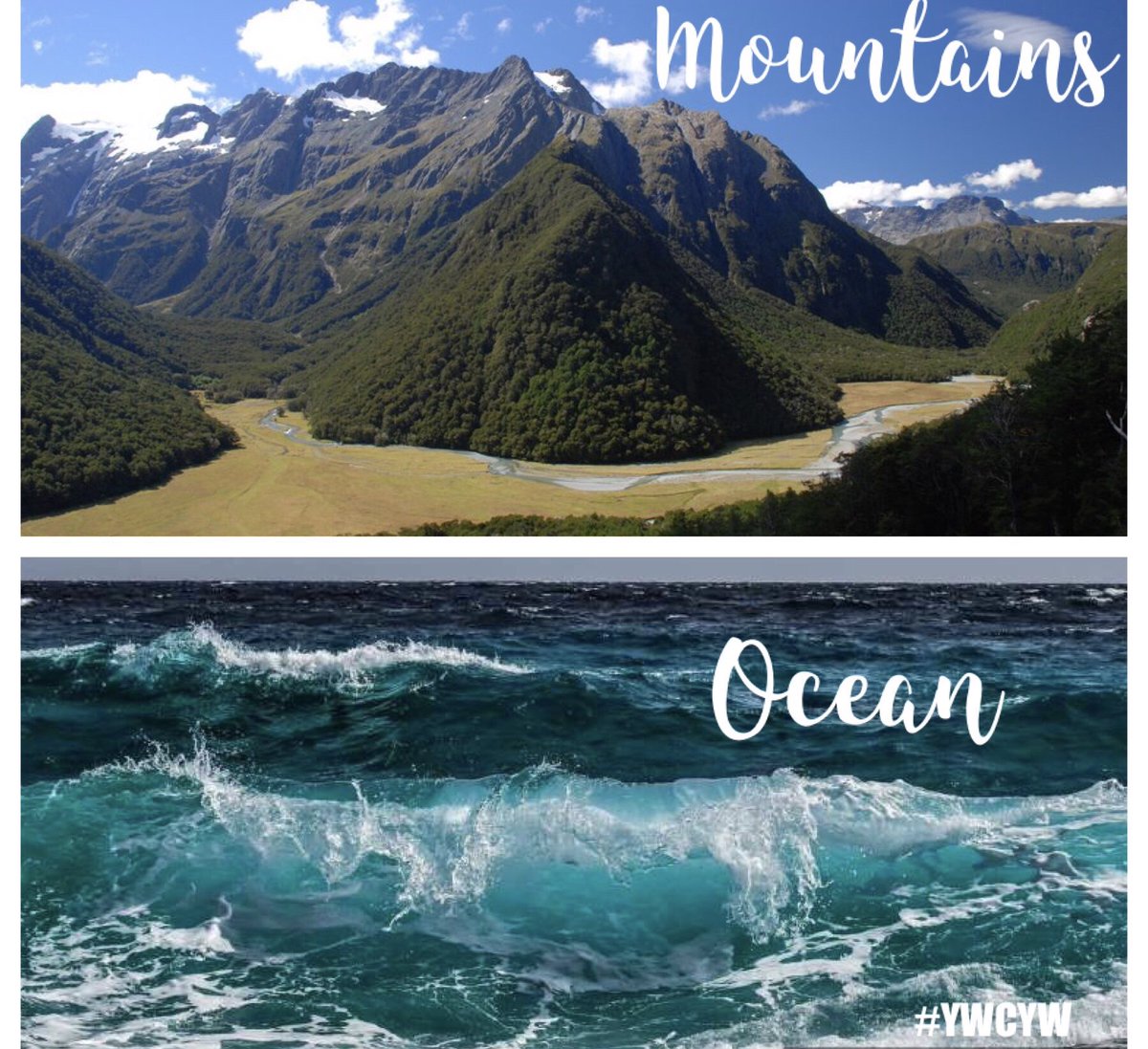 Where is your happy place, the Mountains or the Ocean?
#YWCYW #KerriRoberson