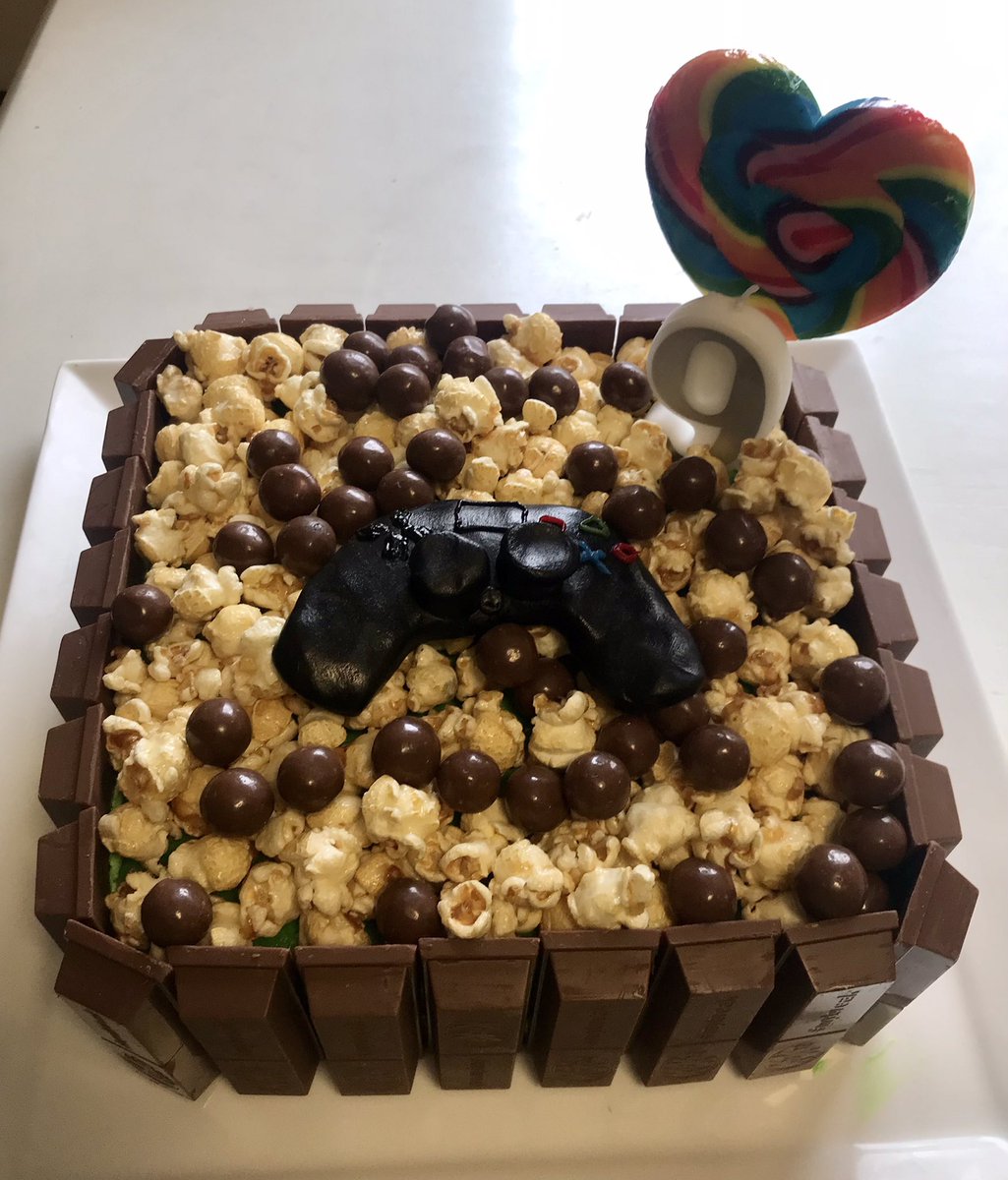 My <a href="/NailedIt/">Nailed It!</a> submission for my son’s 9th birthday 😆