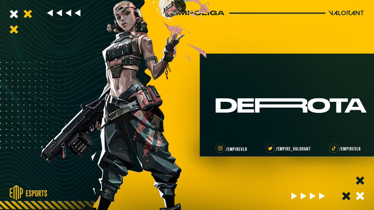 empire_valorant's tweet photo. Infelizmente eliminados no RUSH da @empoligaoficial

EMP 0x1 VTG 

MVP da partida #myrage 

Foi um jogo sensacional, e saímos de cabeça erguida e com mais experiência pro próximo! 

#GOEMP https://t.co/isuYilSoMr