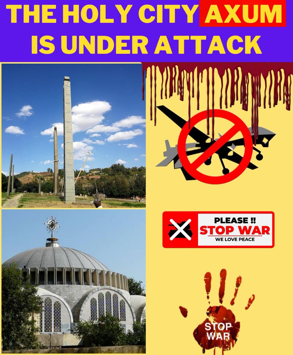 GebreNiguse's tweet photo. ⚠️#BreakingNews !The genocidal 🇪🇹 &amp; 🇪🇷 regimes are continuing their airstrikes bombardment of targeted civilians in the hostorical cities of #adwa &amp; #Axum very croweded residential areas Today. #AdwaUnderAttack #AxumUnderAttack @AP_Africa @BBCAfrica @CNNAfrica @EUCouncil @UNESCO https://t.co/Iw6RrQrFm5
