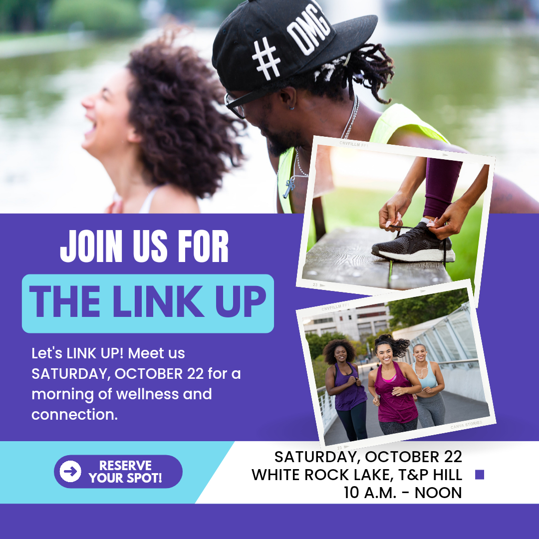 TOMORROW! Who's ready? Join us October 22 in Dallas for our FREE Blk and Fit Link Up. We'll walk/run together at the beautiful White Rock Lake and connect with others who want to be healthier. ​​​​​​​​
Reserve your FREE spot NOW! Link in bio.​​​​​​​�