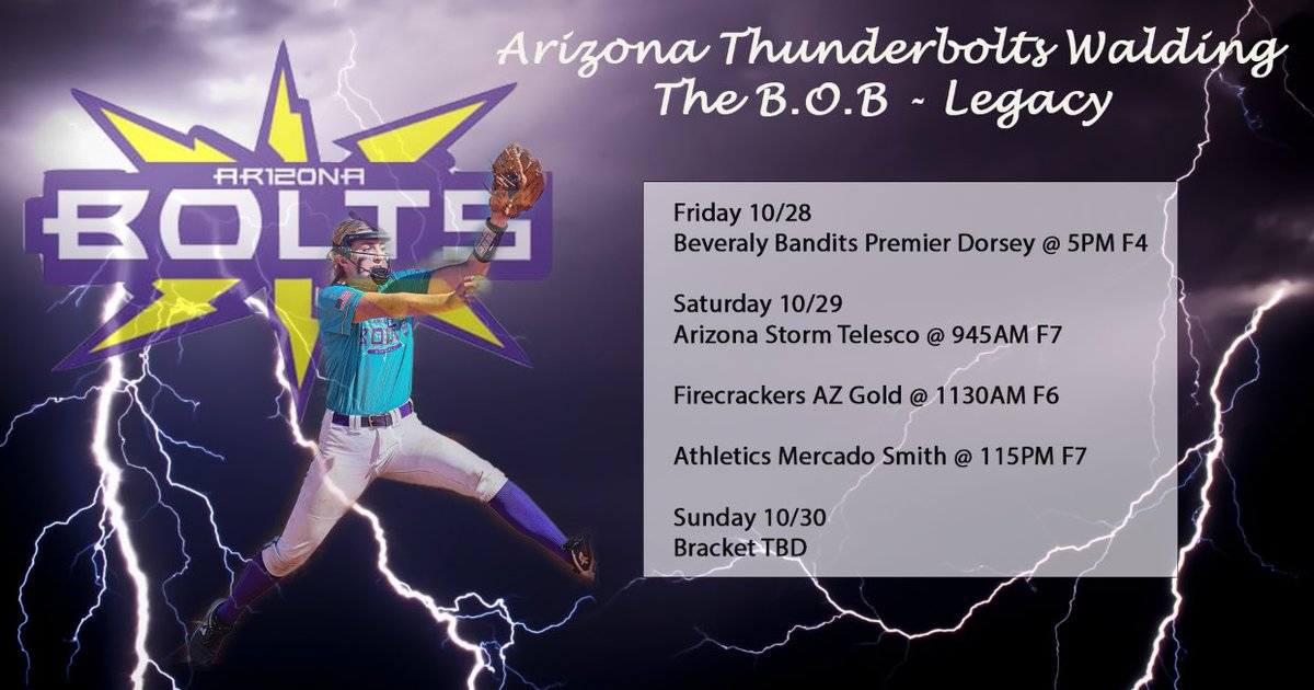 AZBoltsWalding's tweet photo. Looking forward to another good weekend of softball!! @KatieRich26 @cwalding1836 https://t.co/aighXWSCiQ
