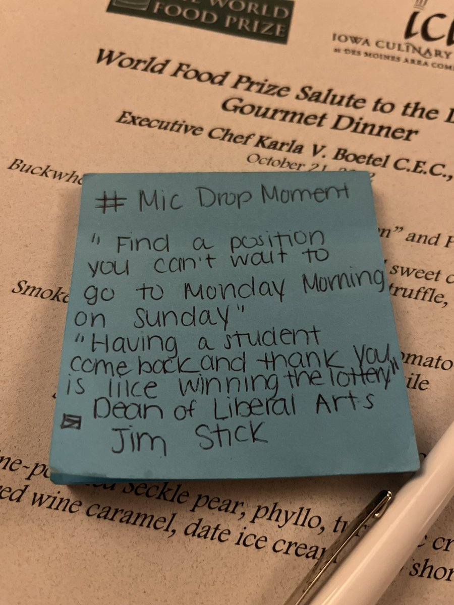 When you have been in #wfpfglobalguides session all week…you find mic drop moments anytime a bright-spot gives you advice! Saving this to remember my “why”!