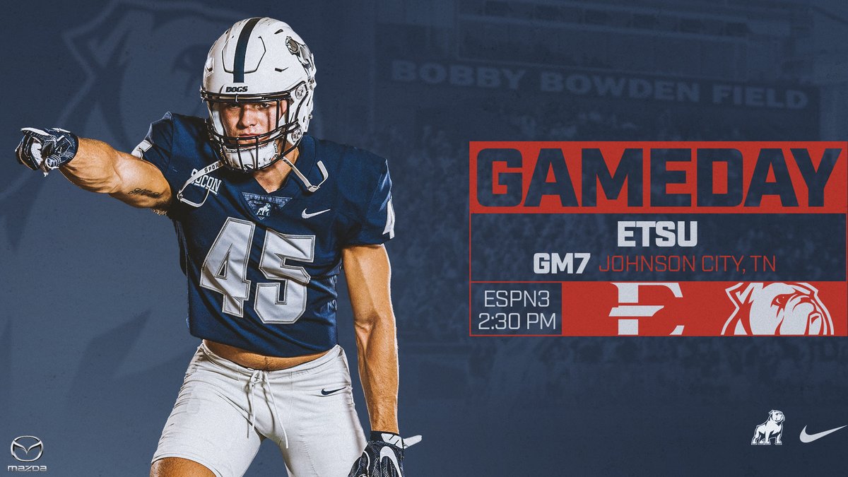 𝘾𝙡𝙞𝙢𝙗 𝙏𝙝𝙚 𝙈𝙤𝙪𝙣𝙩𝙖𝙞𝙣

🆚: ETSU
📍: Johnson City, Tenn.
🏟️: Greene Stadium
🕑: 2:30 PM CT
📈: bit.ly/3MSAVUM
📺: es.pn/3Sohwfq

#HatchAttack | #AllForSAMford