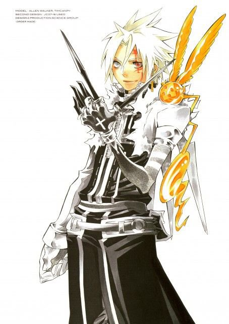 today's clown of the day is Allen Walker from D.Gray-man! 
