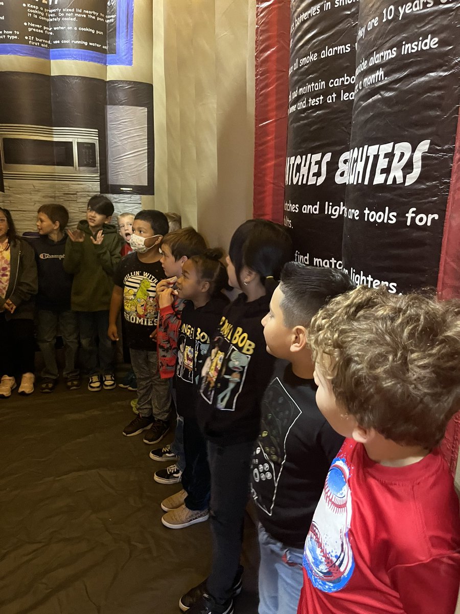 MsKGifford's tweet photo. Fire Safety Month! #swelem #cpsreds #FireSafetyMonth https://t.co/s2RbDDEdQ1