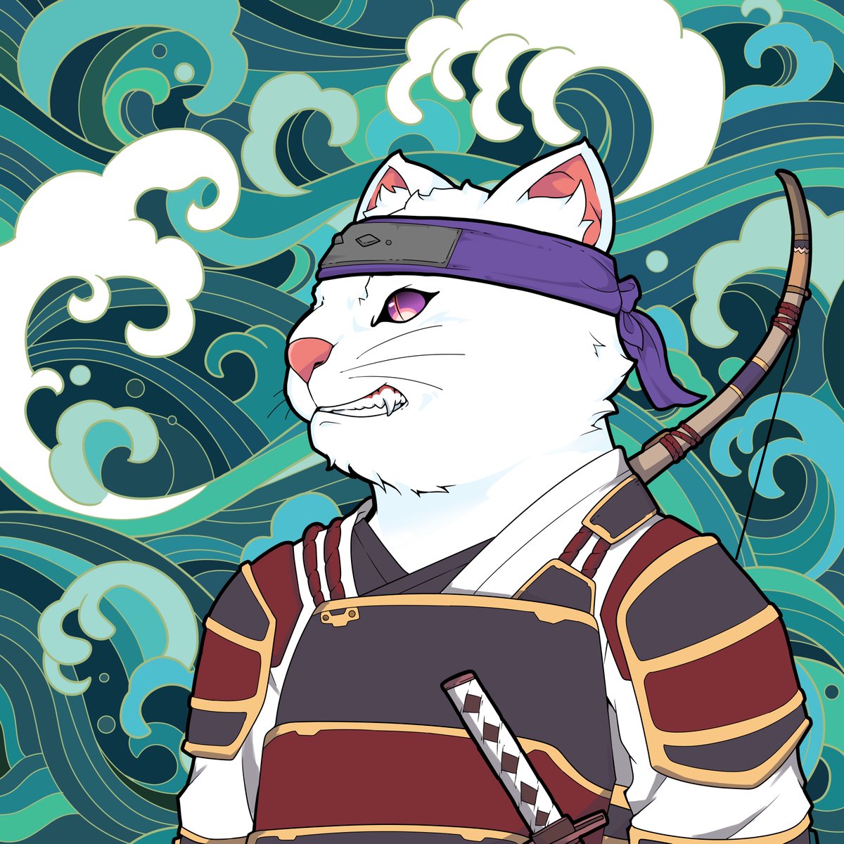 🌊Thanks for these awesome airdrops! they look amazing😋<a href="/KazokuCatz/">Kazoku Catz</a> 🗡️ — 🏹  #CNFTCommunnity #cardano #kitsune #Special #CNFTs