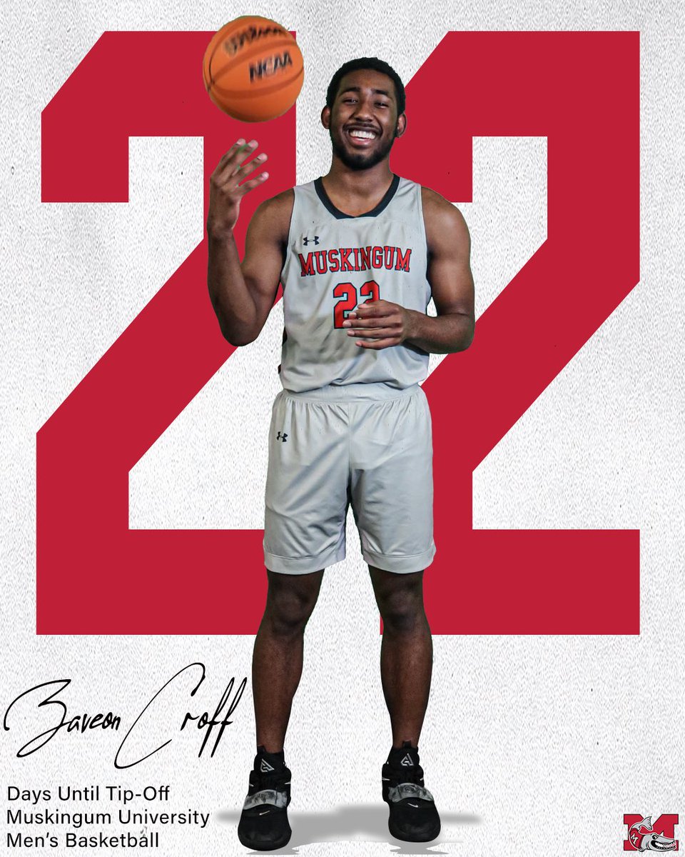 MuskingumHoops's tweet photo. 22 days till Muskingum basketball is BACK 🔥

#Team121 https://t.co/iFBipUzABm