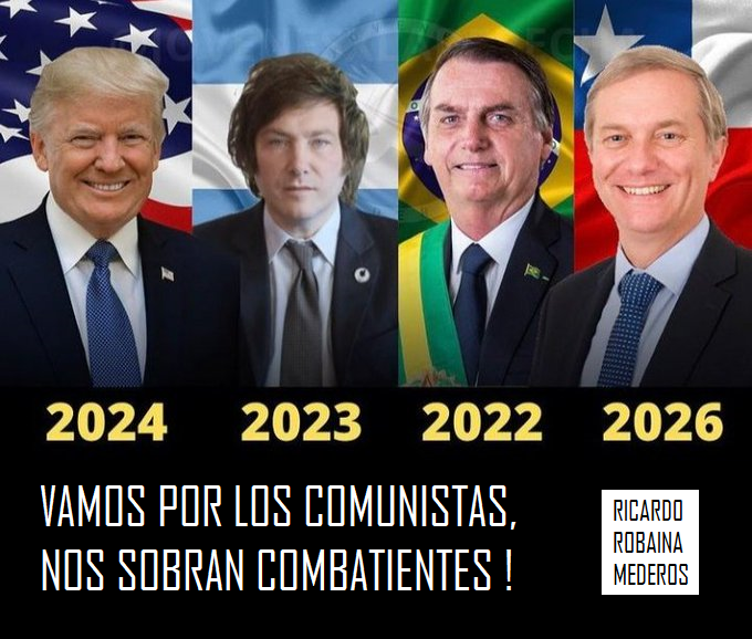 MÁS QUE CANTIDAD . . LO QUE IMPORTA ES LA CALIDAD SI ESTOS RECONOCIDOS LÍDERES DE DERECHA GANAN SUS RESPECTIVAS ELECCIONES PRESIDENCIALES . . TODOS LOS AVANCES QUE HEMOS VISTOS ÚLTIMAMENTE DE LA IZQUIERDA EN AMÉRICA . . SENCILLAMENTE SERÁN IRRELEVANTES . . TENDRÁN AMPLIO CONTROL