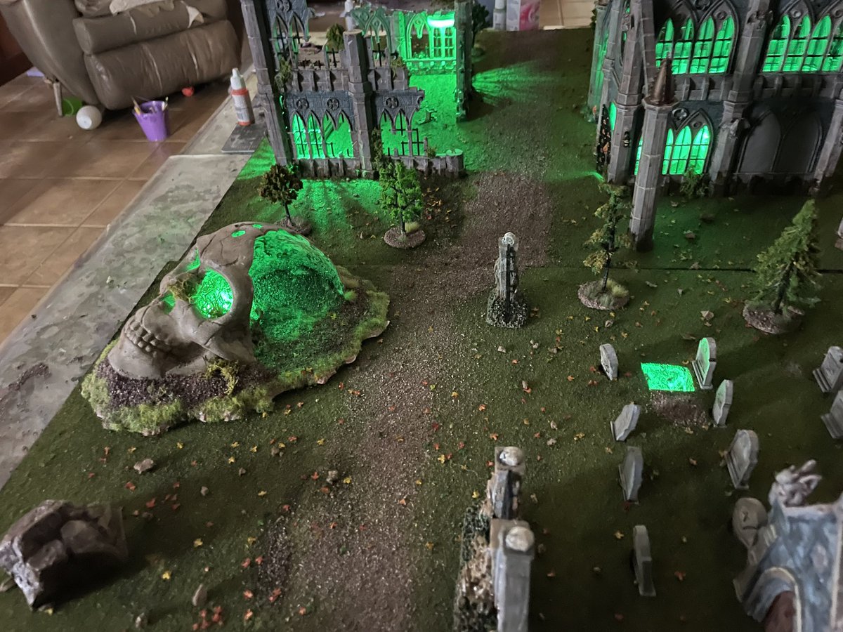 BenJabeTubbs's tweet photo. @matthewmercer after watching your game for years with your amazing battle maps I finally decided to create my own for a Halloween themed game I’m having this weekend! Thanks for the inspiration! https://t.co/3s1FEqNFo2