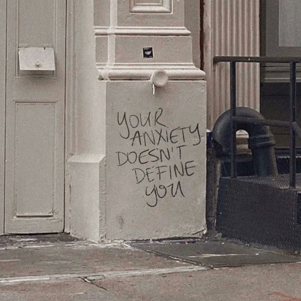 CybersmileHQ's tweet photo. Your anxiety doesn’t define you. https://t.co/rDYU3qfeYH