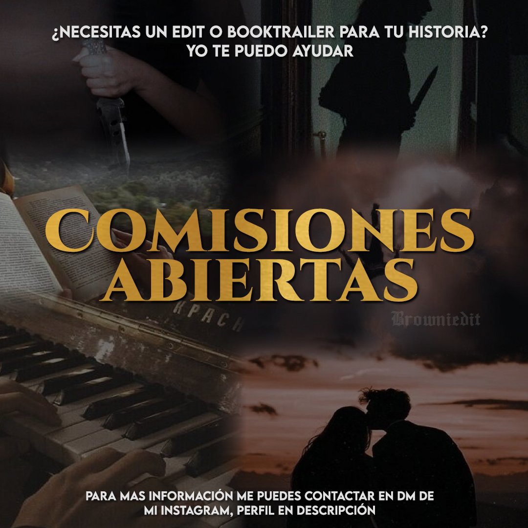 Browniedit1's tweet photo. ‼️COMISIONES URGENTE‼️
Por motivos personales necesito dinero para solventar unos gastos médicos urgentes. Realizo booktrailer, bookedit, aesthetic of, etc. A precios accesibles.

Me ayudarían mucho rt y difundiendo porfa❤️‍🩹 https://t.co/LDqpzQGi5j