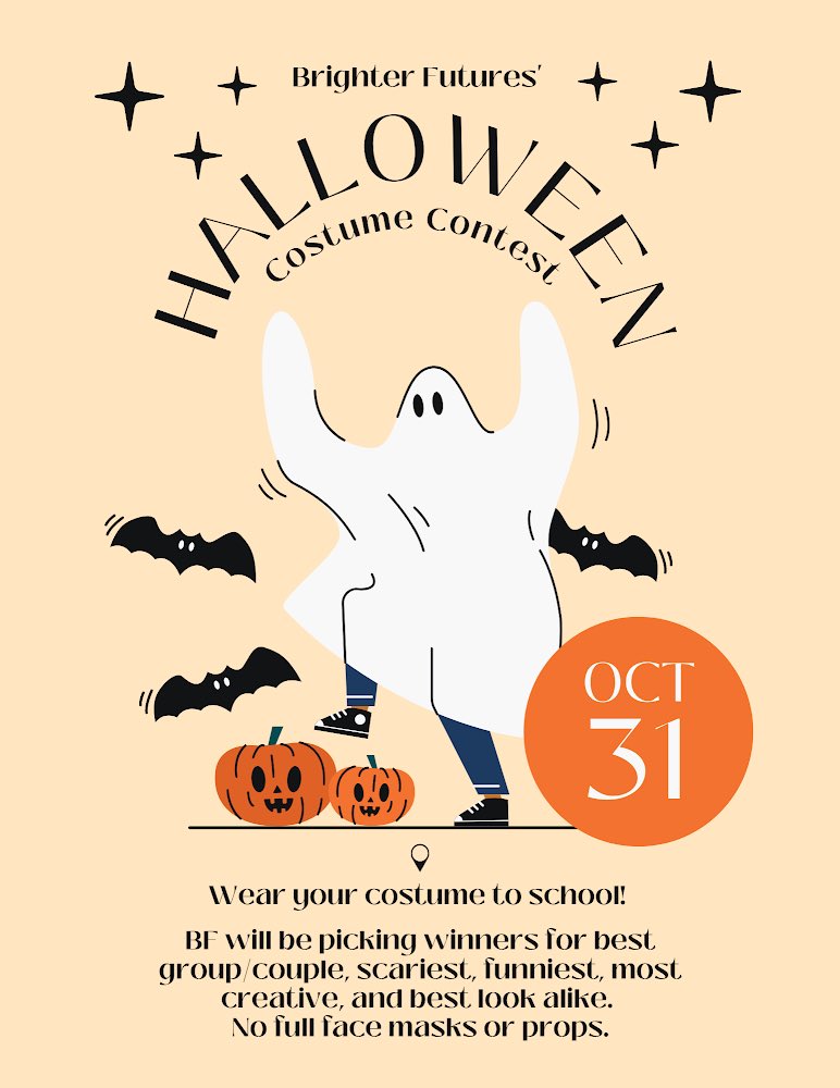 THS_BFutures's tweet photo. We are gearing up for our next monthly student appreciation event and this one is going to be spooky! Our annual trunk-or-treat will be held over lunch hours on Halloween and to add to the fun we are having a costume contest! 🎃👻🧟‍♂️#triadtogether https://t.co/43xdtZq83Q