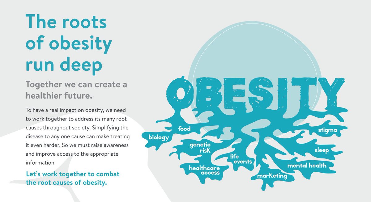 🌳 To help with understanding and responding to #obesity, @johanna_ralston explains that @WorldObesity recently established a framework considering the multifaceted ’ROOTS’ of obesity - Find out more worldobesity.org/what-we-do/our… #ICO2022