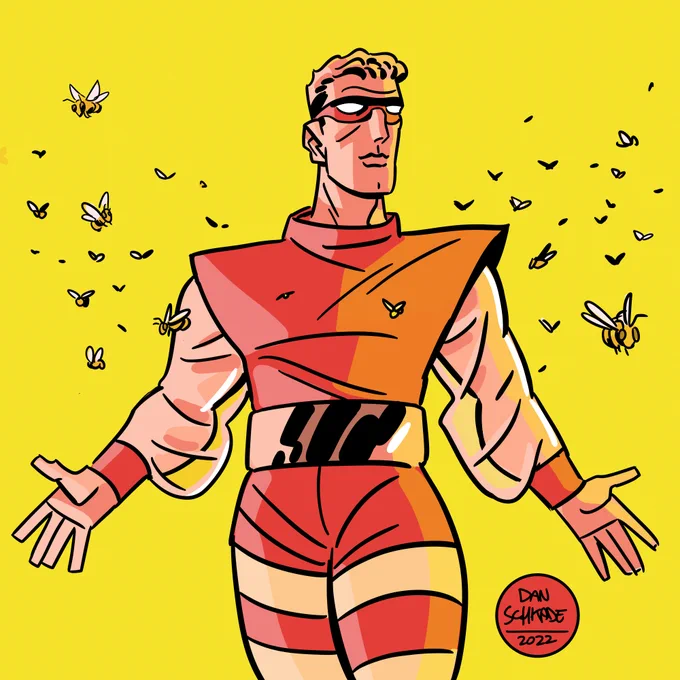 Toni Blum and Charles Nicholas' THE RED BEE  #allstartober 
