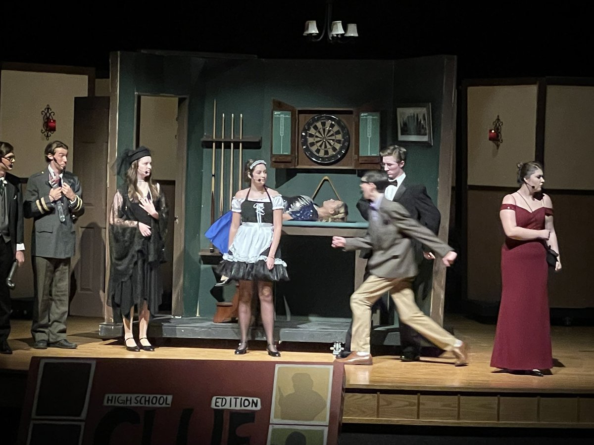 Brian Hahn (@bhahnghs) on Twitter photo Another #wow moment <a href="/GoochlandHigh/">Goochland High School</a> tonight! The GHS <a href="/GoochlandDrama/">Goochland Drama Department</a> students put on a flawless production of Clue. Hats off to <a href="/MrBurchGHS/">Mr. Burch</a> and his students!👏👏 Another #wow moment <a href="/GoochlandHigh/">Goochland High School</a> tonight! The GHS <a href="/GoochlandDrama/">Goochland Drama Department</a> students put on a flawless production of Clue. Hats off to <a href="/MrBurchGHS/">Mr. Burch</a> and his students!👏👏
